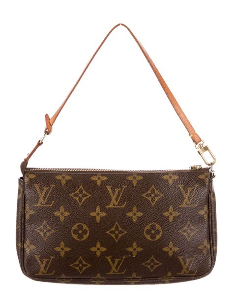 louis vuitton vintage monogram small pochette bags|Louis Vuitton original monogram.